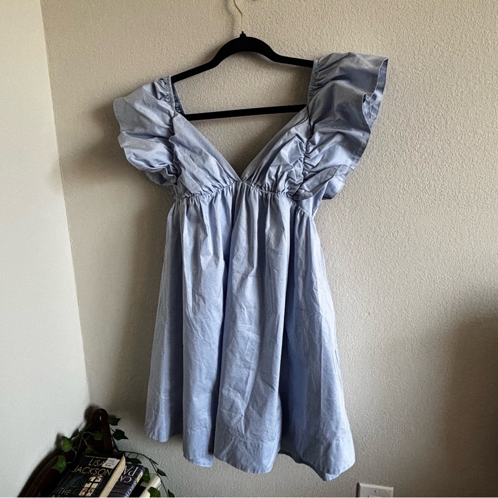 Light Blue Day + Moon Dress - Medium - Picture 2 of 6